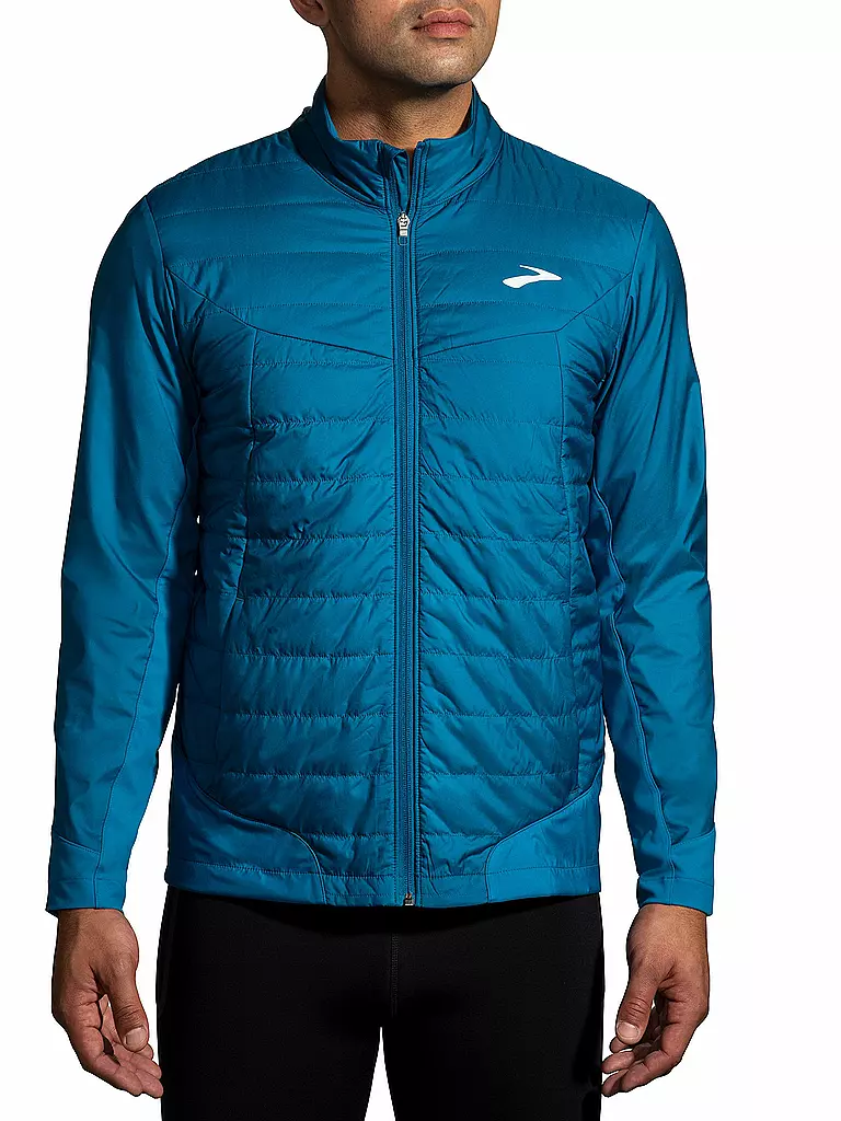 BROOKS | Herren Laufjacke Shield Hybrid Jacket 2.0 | Azul