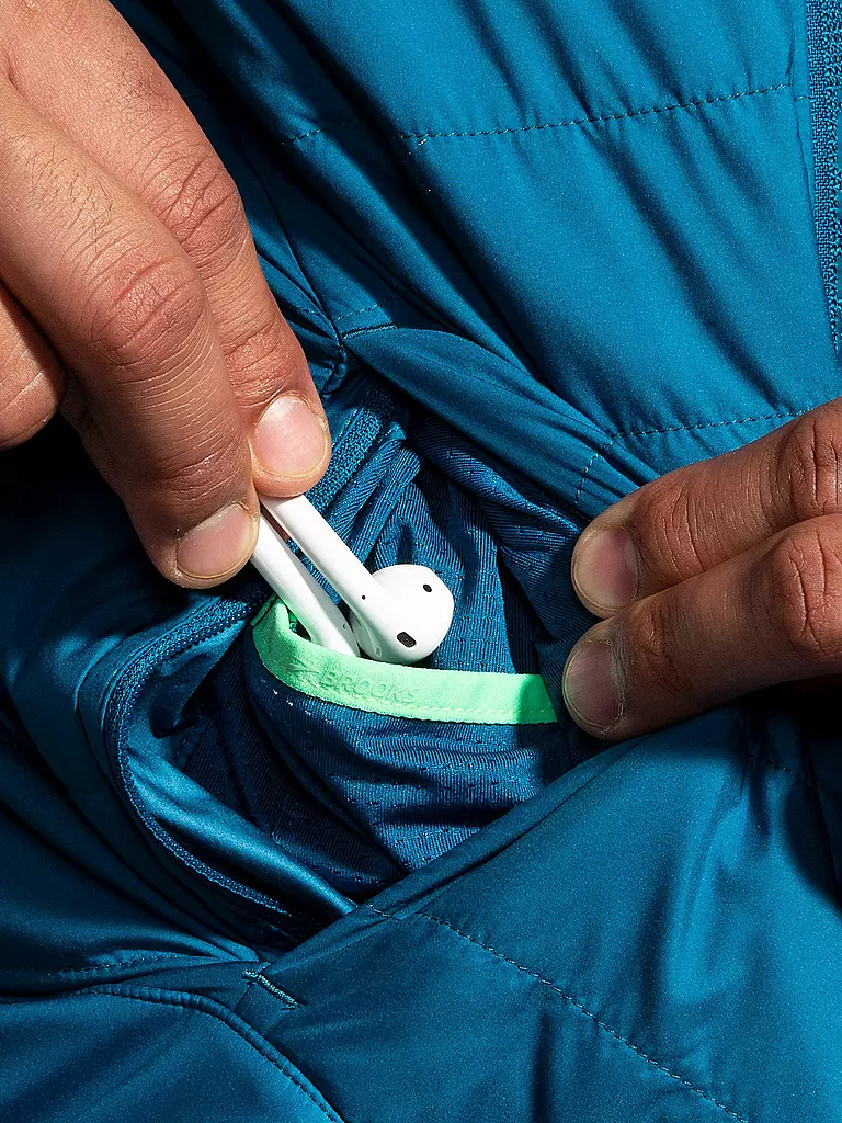 BROOKS | Herren Laufjacke Shield Hybrid Jacket 2.0 | Azul