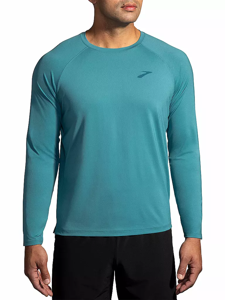 BROOKS | Herren Laufshirt Atmosphere 2.0 LS | Azul claro