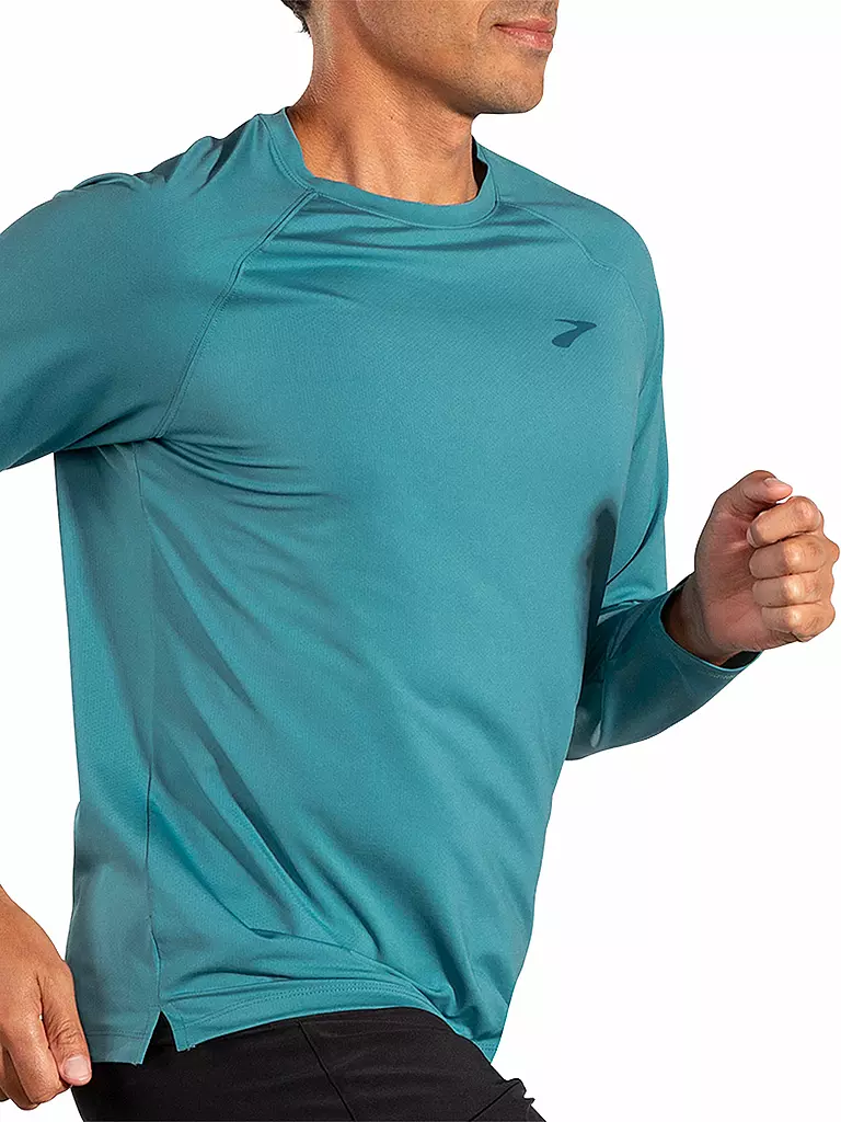 BROOKS | Herren Laufshirt Atmosphere 2.0 LS | Azul claro