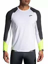 BROOKS | Herren Laufshirt Visible | Blanco