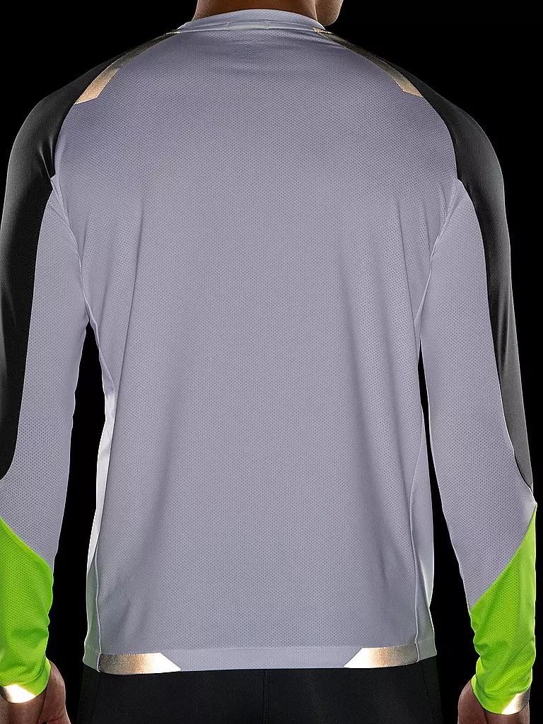 BROOKS | Herren Laufshirt Visible | Blanco