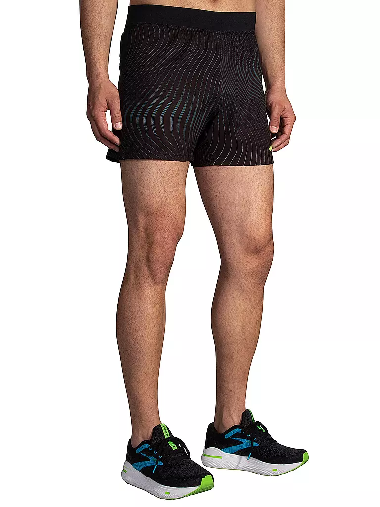 BROOKS | Herren Laufshort Sherpa 5" | Verde oscuro