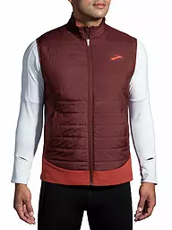 BROOKS | Herren Laufweste Shield Hybrid Vest 2.0 | Rojo