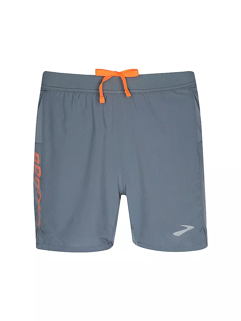 BROOKS | Pantalón corto de running Journey de 5 pulgadas para hombre | Gris