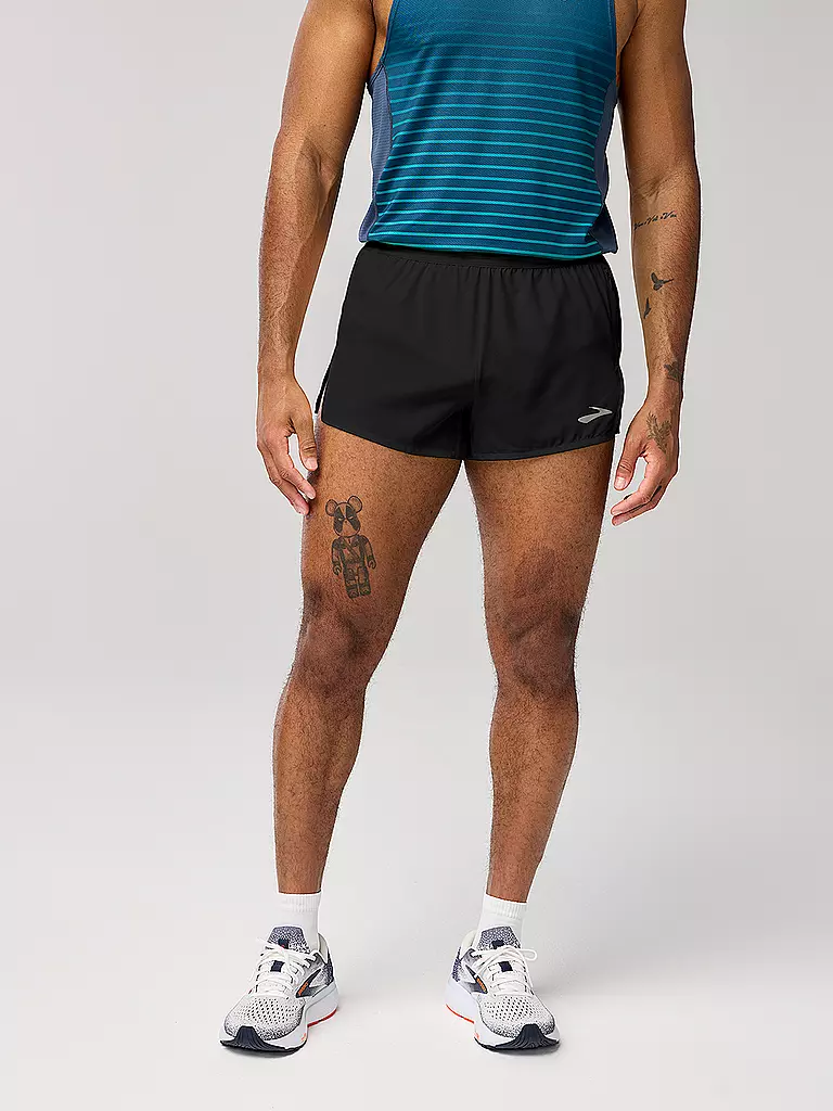 BROOKS | Pantalón corto de running para hombre Breakaway 3 | Negro