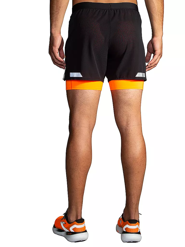 BROOKS | Pantalón corto de running para hombre Run Visible 5" 2in1 2.0 |