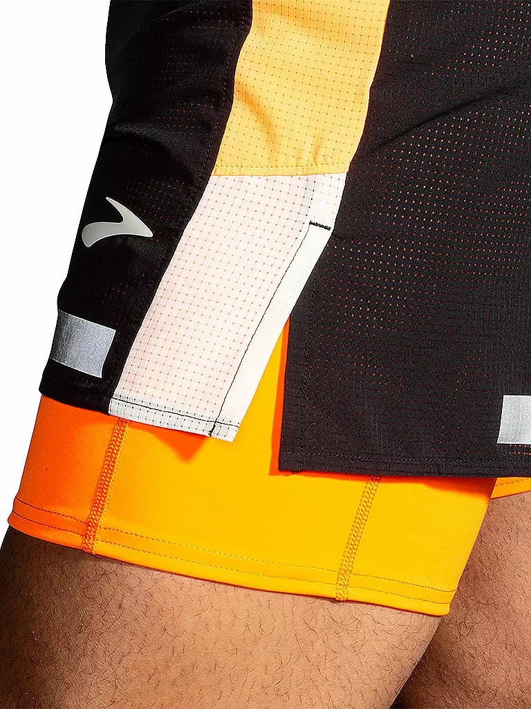 BROOKS | Pantalón corto de running para hombre Run Visible 5" 2in1 2.0 |