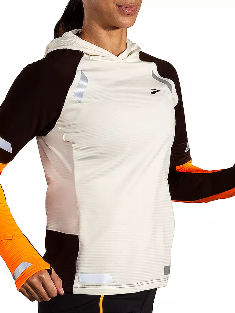 BROOKS | Sudadera con capucha para correr Run Visible Thermal 2.0 para mujer |