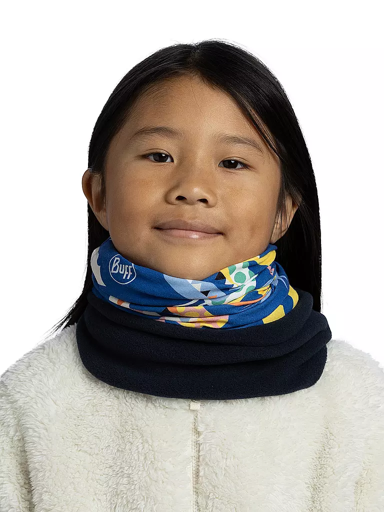 BUFF | Braga de cuello multifuncional Polar para niños | Azul oscuro