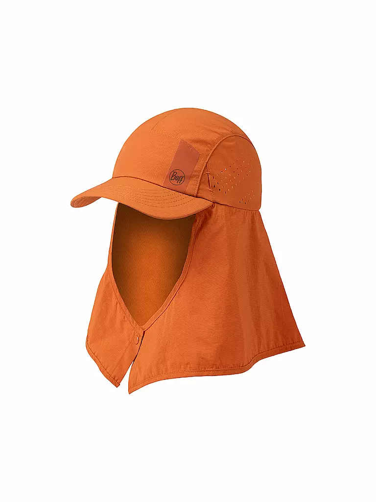 BUFF | Gorra Desert con protección para el cuello | Naranja
