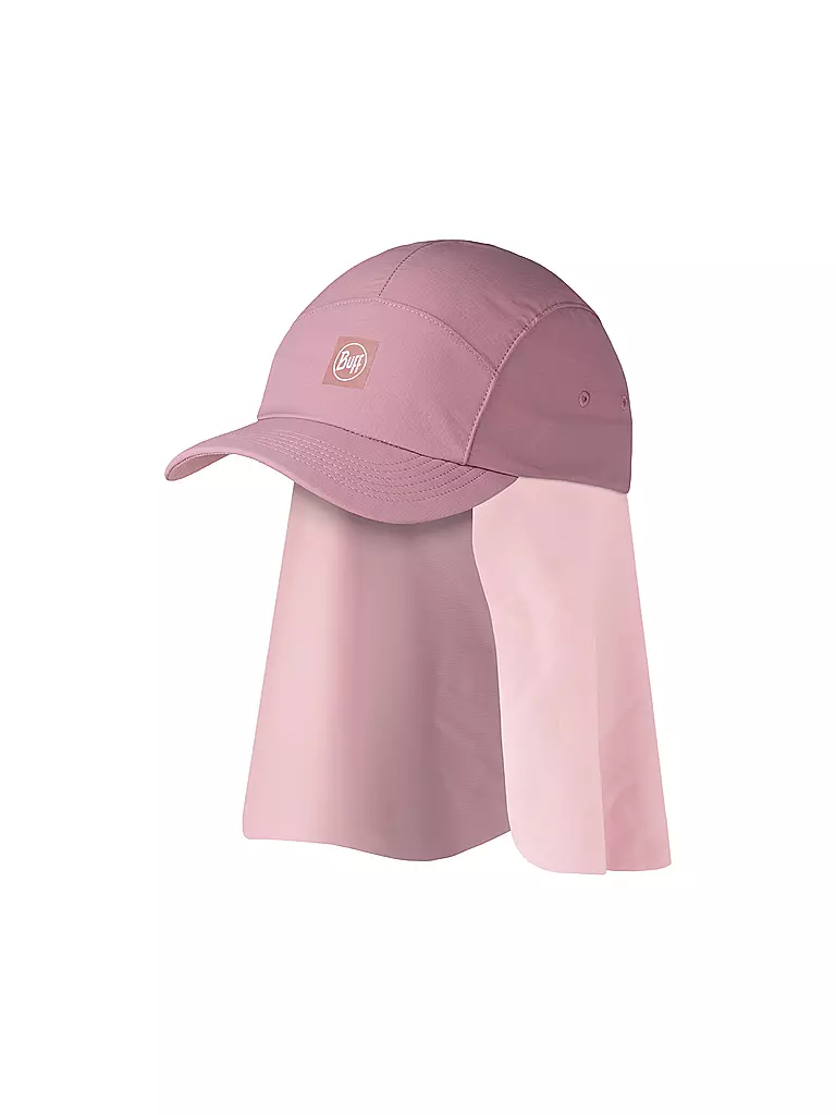BUFF | Gorra Desert para niños con protección para el cuello | Rosa