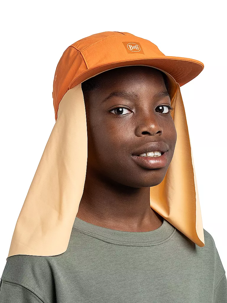 BUFF | Gorra Desert para niños con protección para el cuello |