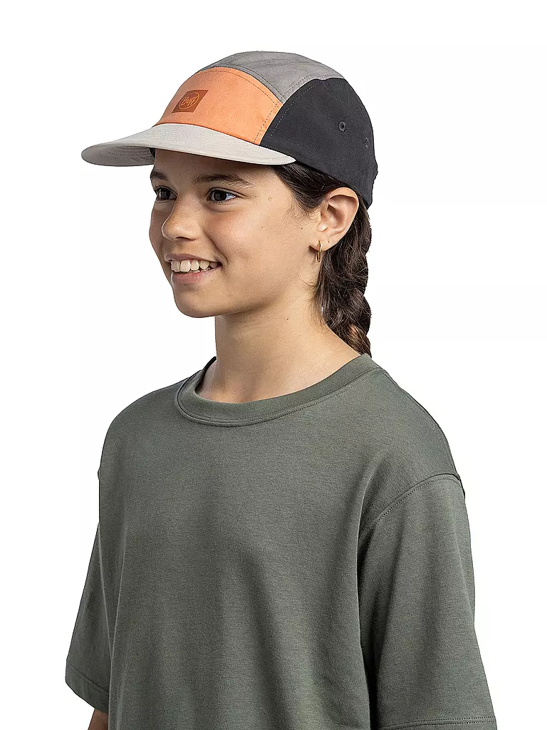 BUFF | Gorra infantil 5 paneles Go | Naranja