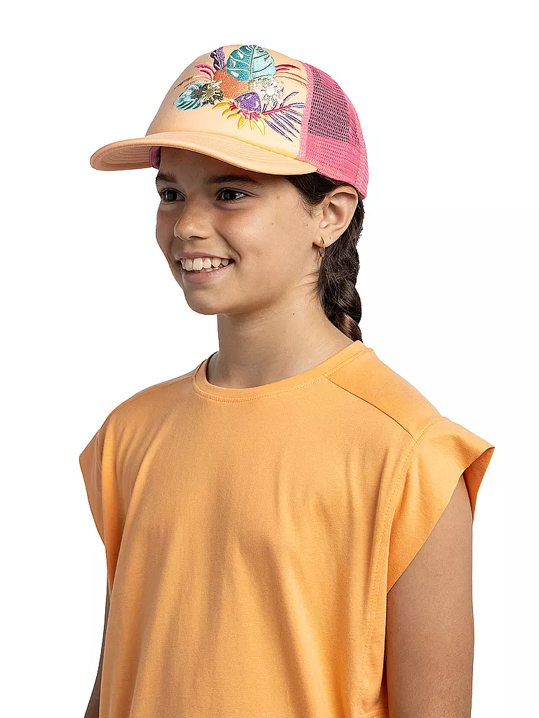 BUFF | Gorra Trucker para niños | Naranja