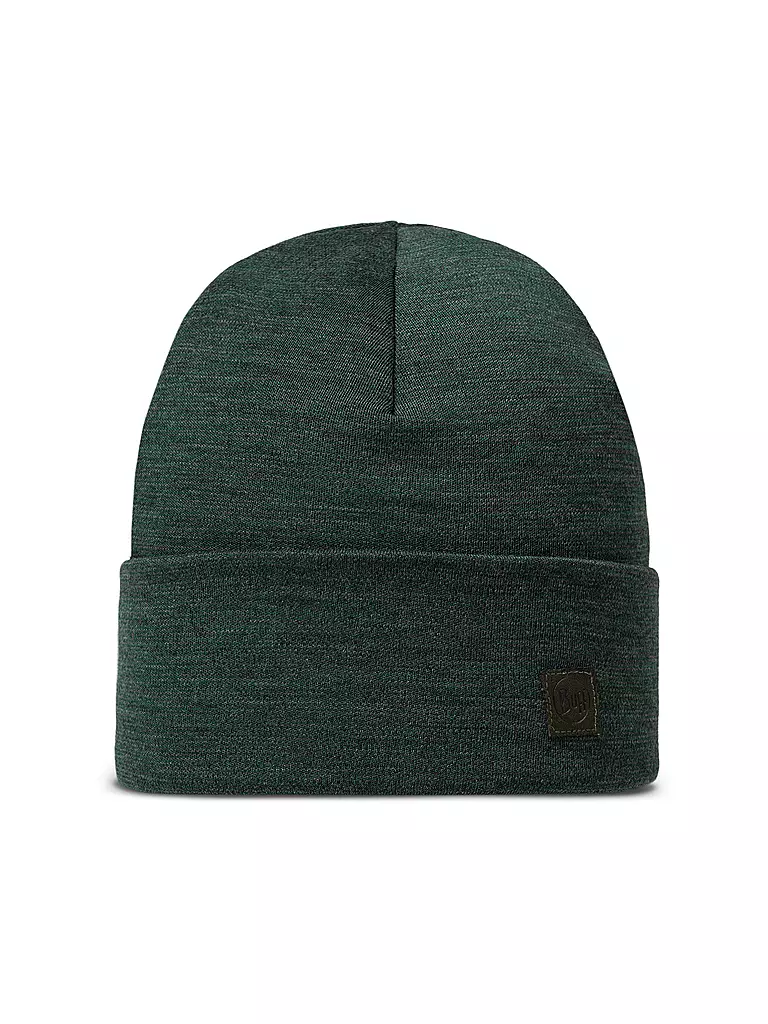 BUFF | Gorro Heavyweight Merino Wool | Verde oscuro
