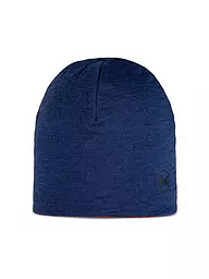 BUFF | Gorro infantil ligero de merino reversible | Azul oscuro