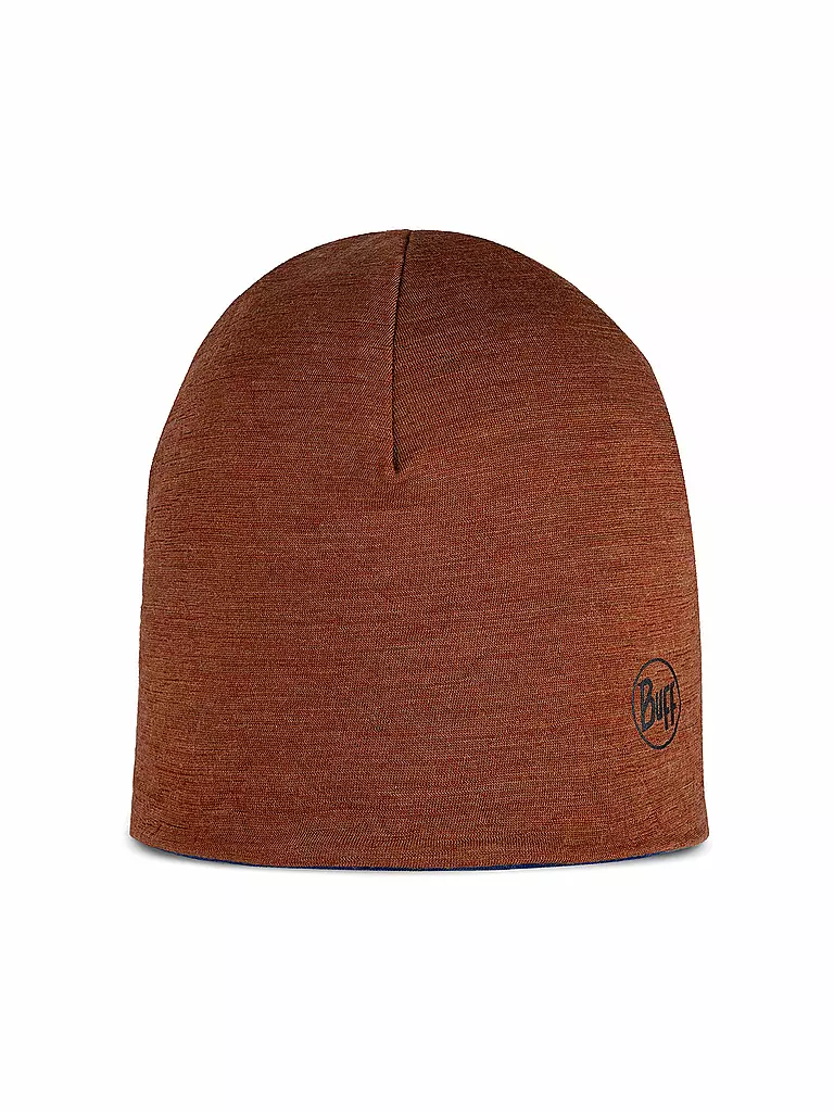 BUFF | Gorro infantil ligero de merino reversible | Azul oscuro