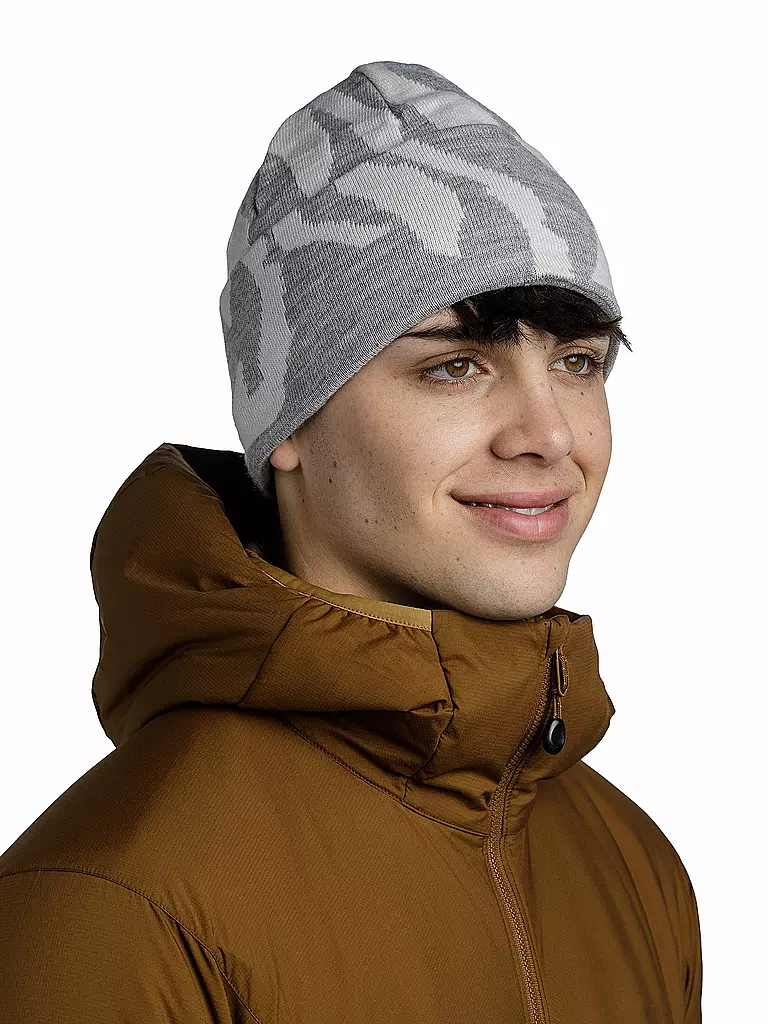 BUFF | Gorro Kyre Knitted | Gris claro