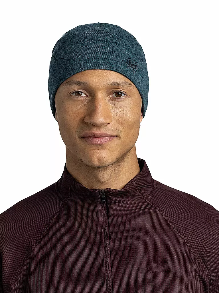 BUFF | Gorro Midweight Merino Wool | Azul oscuro