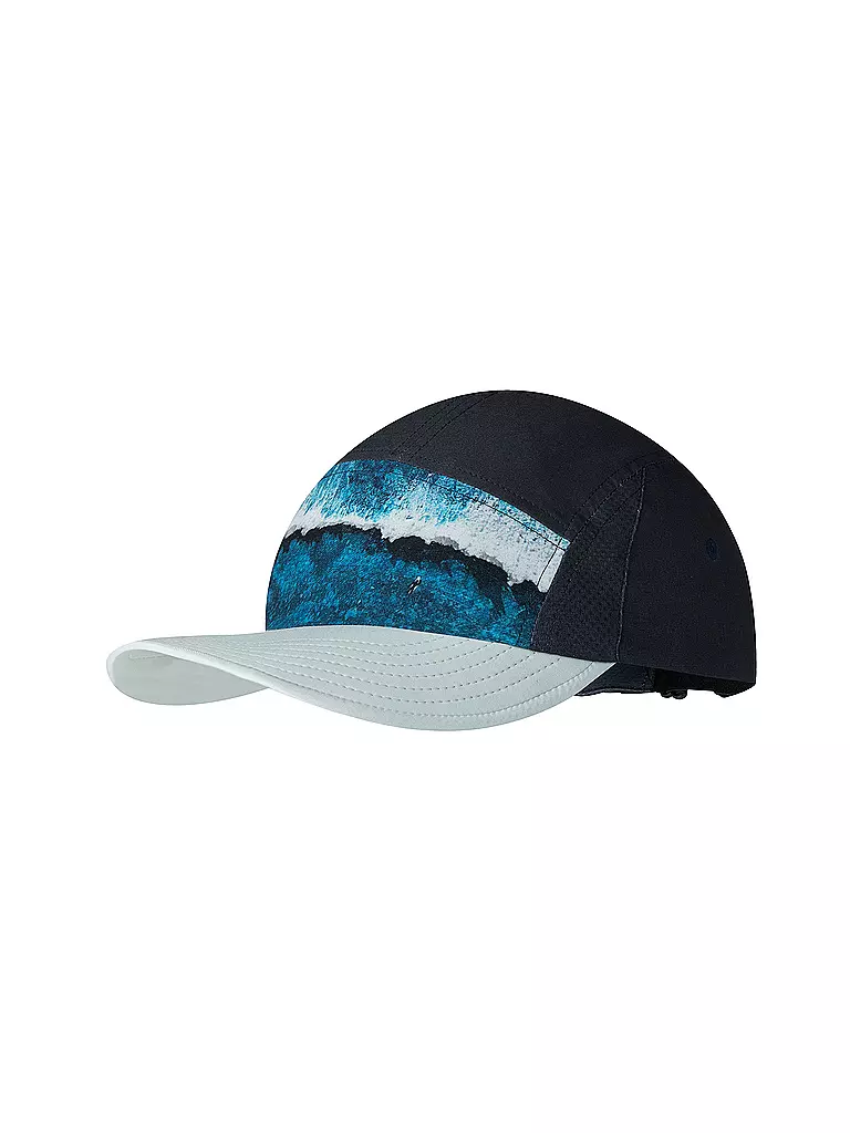 BUFF | Kappe Run Cap 5-Panel | Azul oscuro