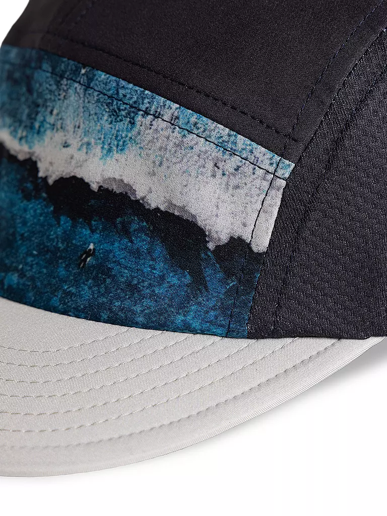BUFF | Kappe Run Cap 5-Panel | Azul oscuro