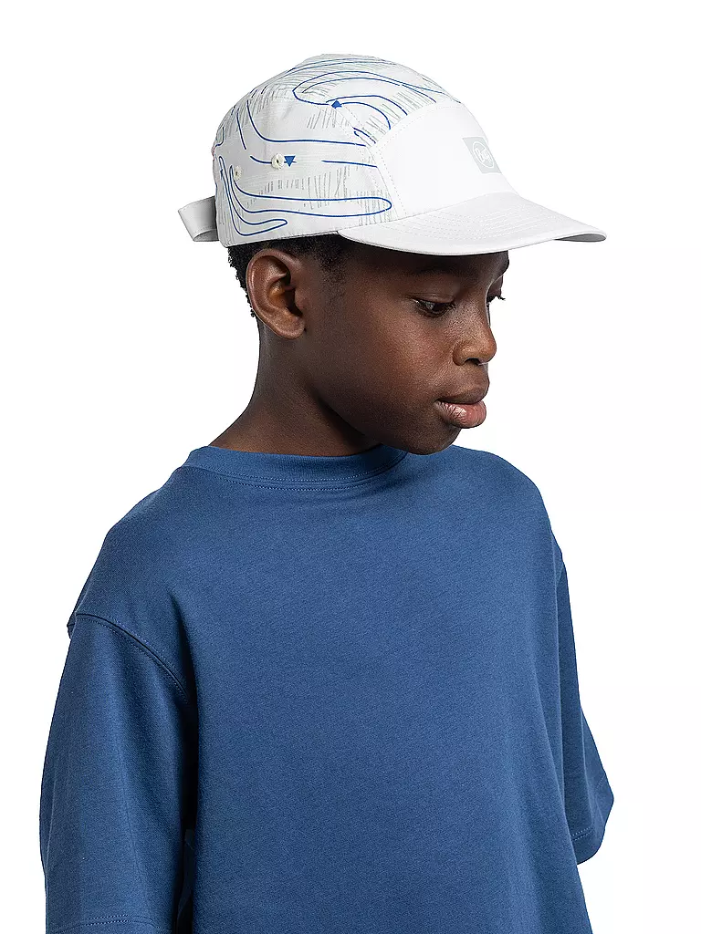 BUFF | Kinder Kape 5 Panel Go | Blanco
