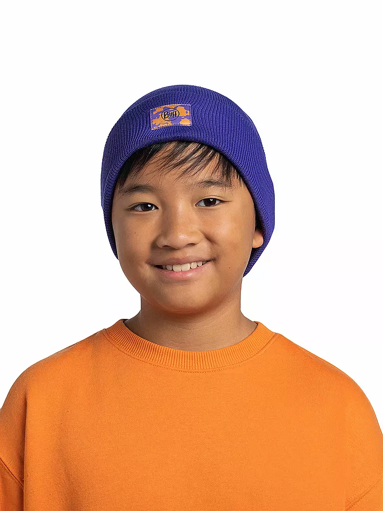 BUFF | Kinder Mütze Bery Red. | Azul oscuro