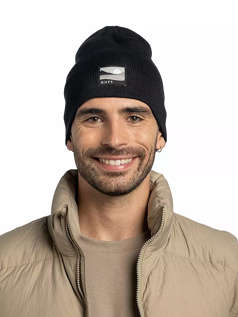BUFF | Mütze Lilon Long Loose | Negro