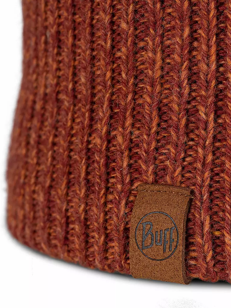 BUFF | Mütze Lyne Knitted | Rojo oscuro