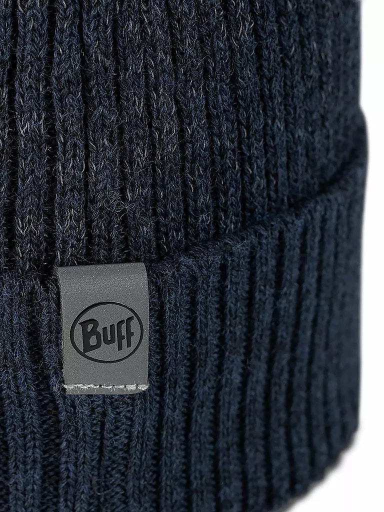 BUFF | Mütze Merino Active | Azul oscuro