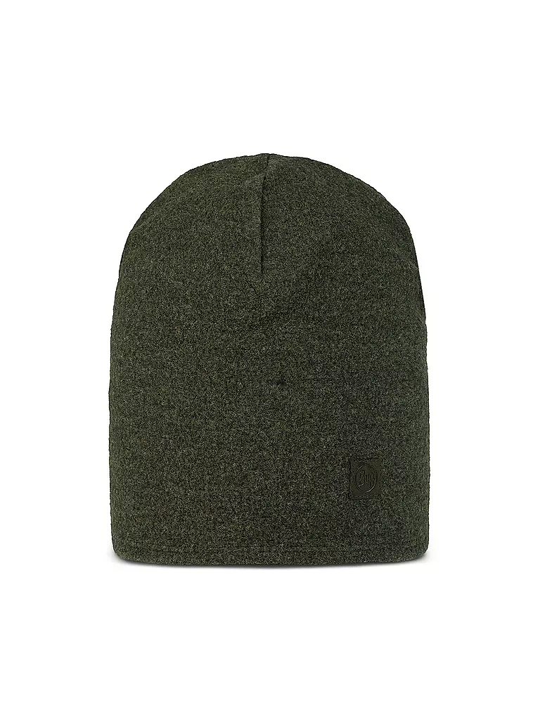 BUFF | Mütze Merino Fleece | Verde oscuro