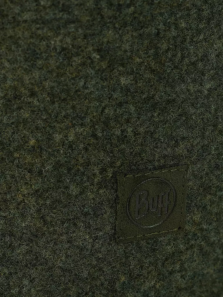 BUFF | Mütze Merino Fleece | Verde oscuro