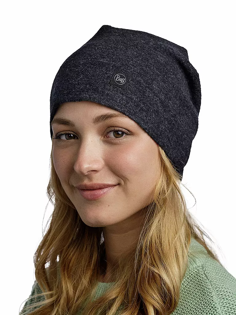 BUFF | Mütze Merino Fleece | Negro