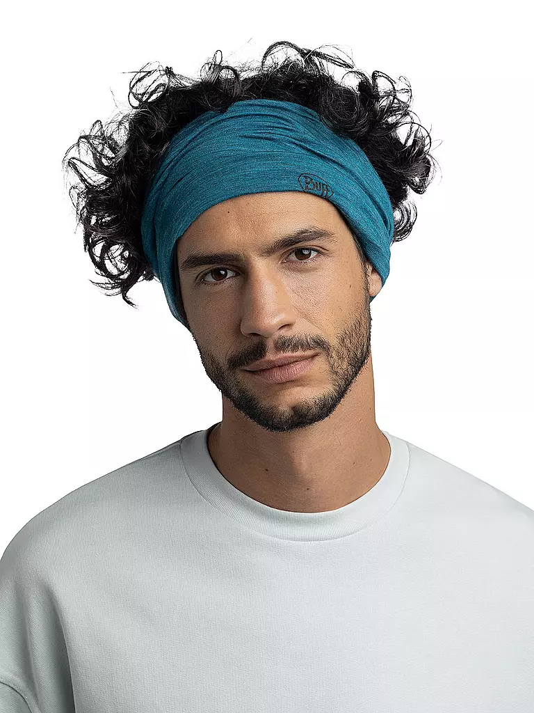BUFF | Multifunktionstuch Lightweight Merino Wool | Petróleo
