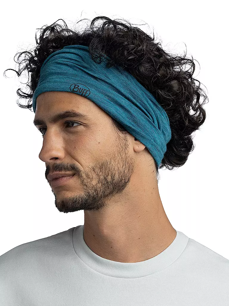BUFF | Multifunktionstuch Lightweight Merino Wool | Petróleo