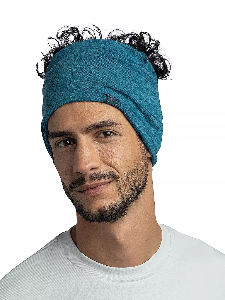 BUFF | Multifunktionstuch Lightweight Merino Wool | Petróleo