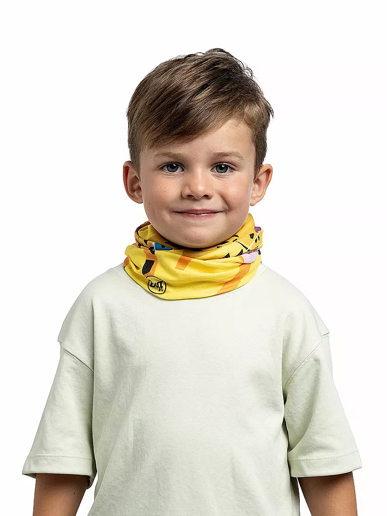 BUFF | Pañuelo multifuncional para niños Coolnet UV+ | Amarillo