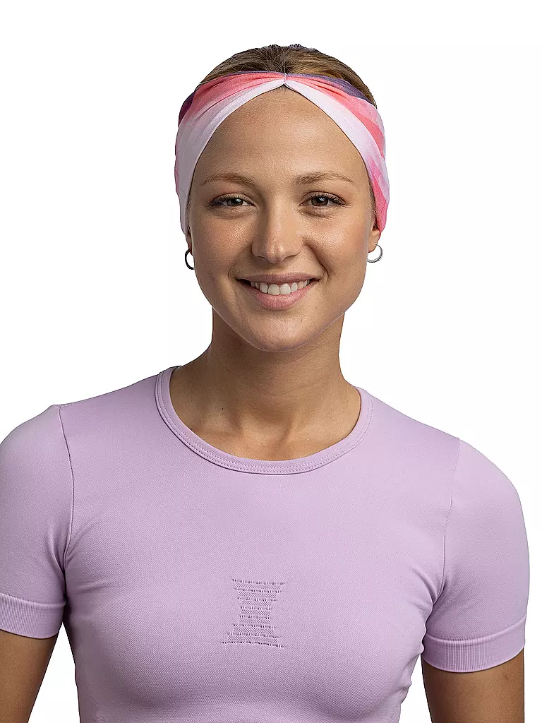 BUFF | Stirnband CoolNet UV® Ellipse | Fucsia