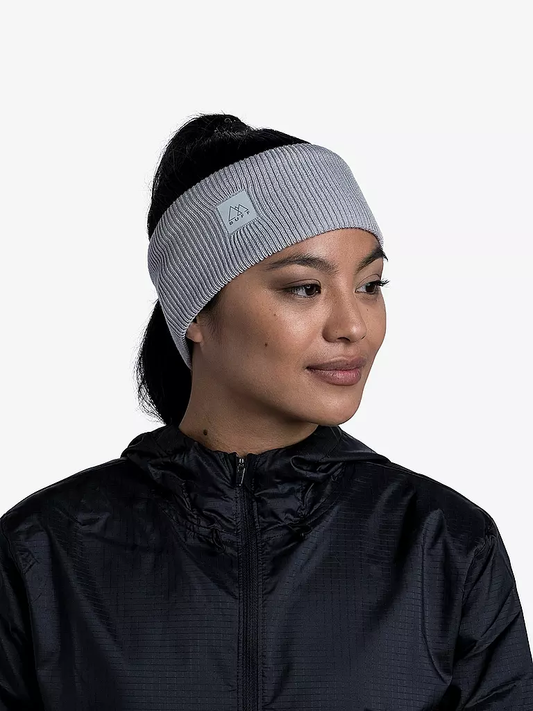 BUFF | Stirnband CrossKnit | Gris claro