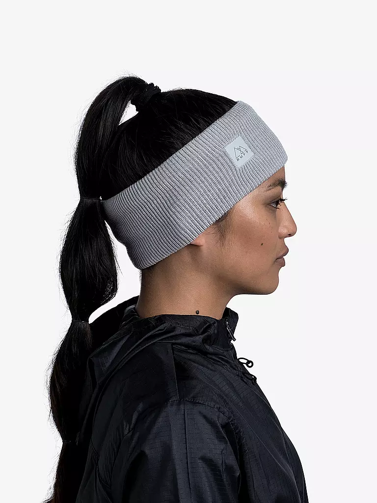 BUFF | Stirnband CrossKnit | Gris claro