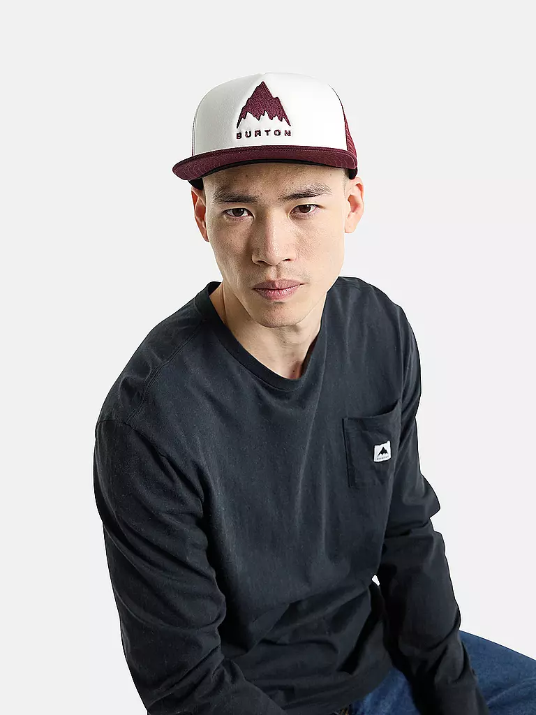 BURTON | Kappe  I-80 Trucker-Schild | Rojo oscuro