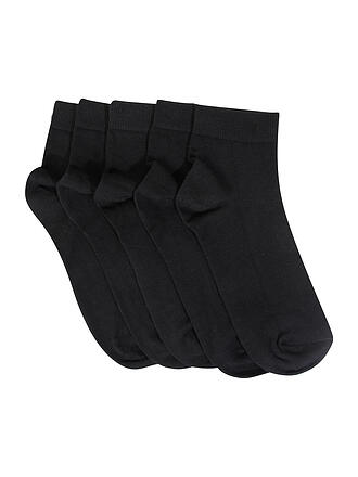 CAMANO | Calcetines cortos CA-Soft Quarter, paquete de 5 unidades.