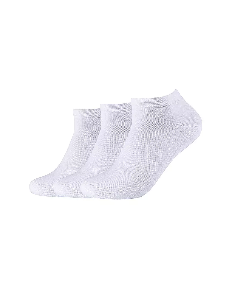 CAMANO | Calcetines de deporte 3er Pkg. | Blanco