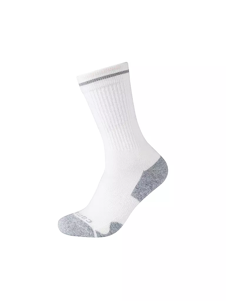 CAMANO | Calcetines de Ocio Performance Merino Wool Reflective 1 Pkg. | Blanco