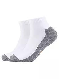 CAMANO | Calcetines de tiempo libre Bamboo Pro Tex, paquete de 2 | Blanco