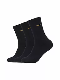 CAMANO | Calcetines deportivos unisex, paquete de 3 | Negro