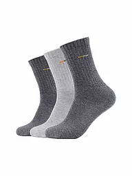 CAMANO | Calcetines deportivos unisex, paquete de 3 | Gris