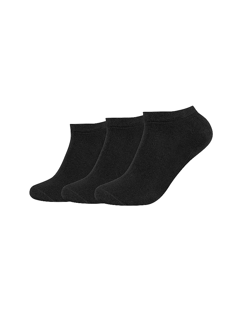 CAMANO | Calcetines sneaker paquete de 3 | Negro