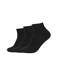 CAMANO | Calcetines tobilleros paquete de 3 | Negro
